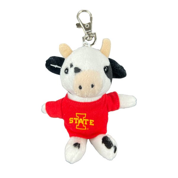 I-State Cow Plush Keychain (4.5")